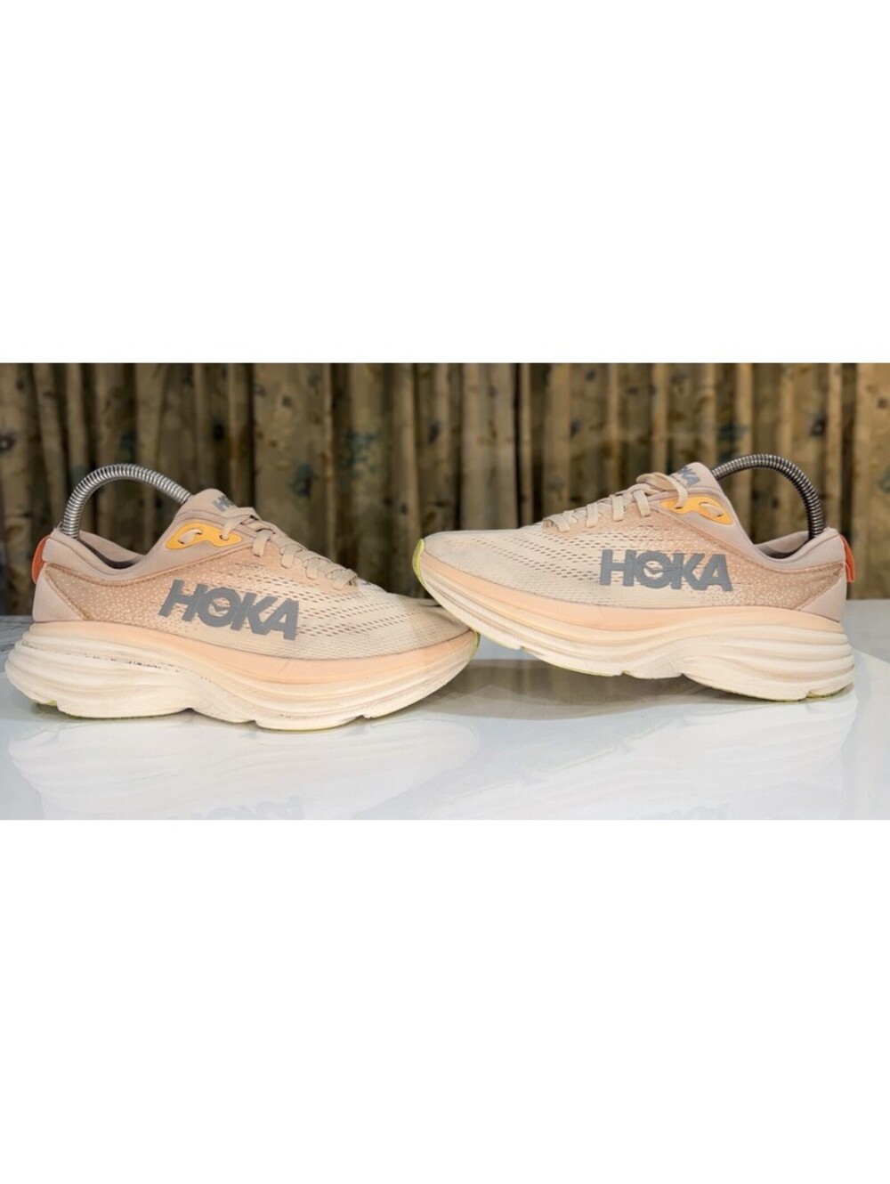 Size 7.5 - Hoka One One HOKA Bondi 8 Cream Vanilla W Read